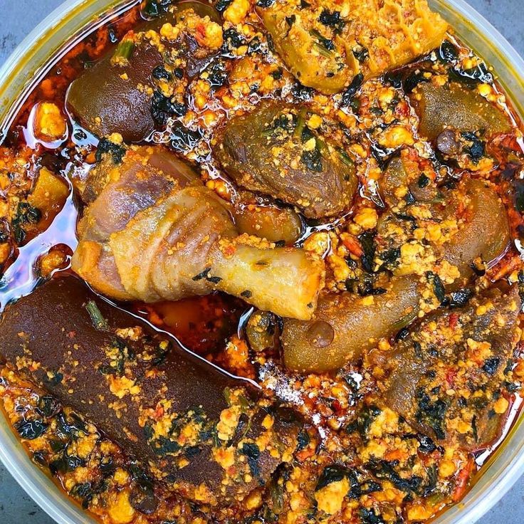 yoruba food ~ egusi ~ obe egusi ~ obe elegusi